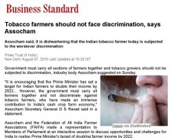News-for-Print-Media-Coverage-LATEST-NEWS-Tobacco-farmers-should-not-face-discrimination-says-Assocham-Business-Standard_07082016-894x1024